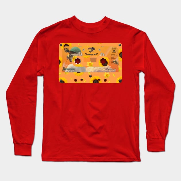 Flower Boy - Tyler The Creator Cassette Long Sleeve T-Shirt by Oldies Goodies!